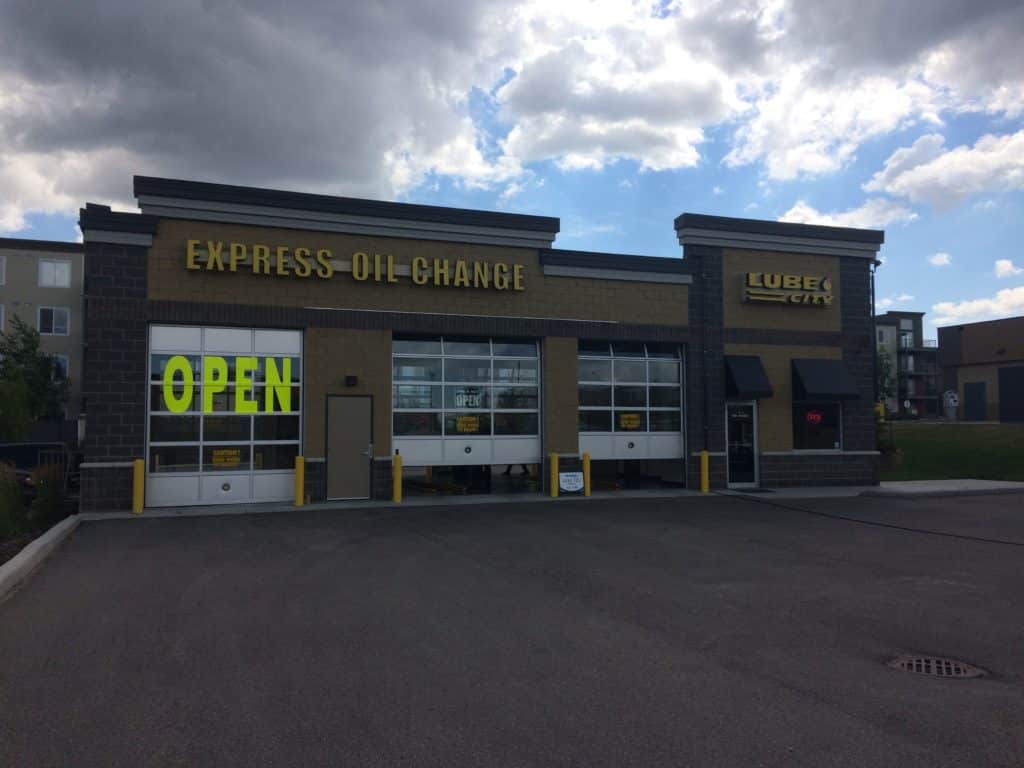 Edmonton Drive Thru Express Oil Change Location 50