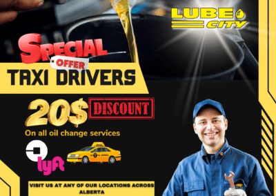 Special Offer-Taxi Driver-Lube City